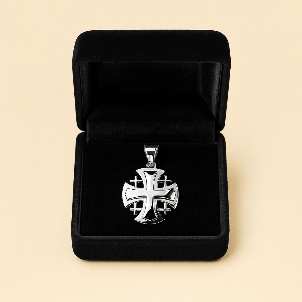 Pendant Cross Silver Thick | ヴェロニカ（Veronica）